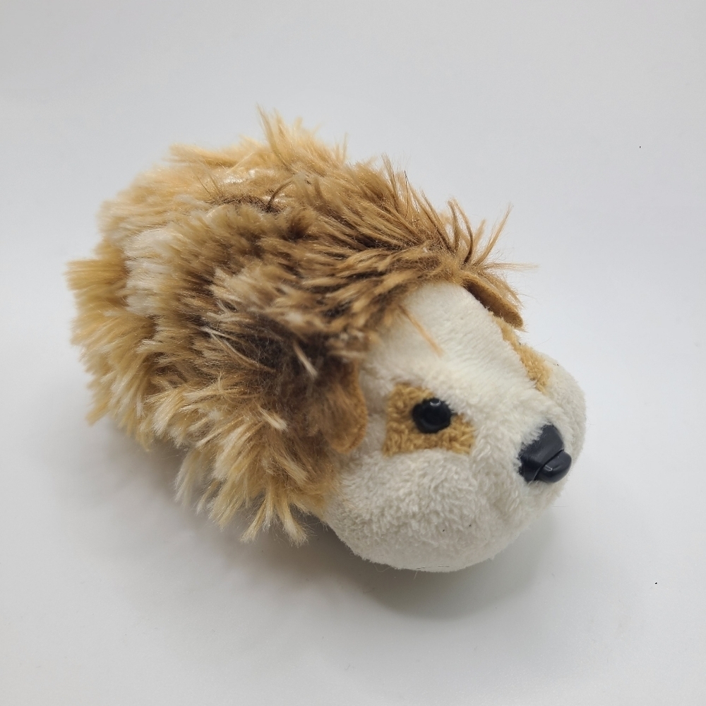 2009 Zhu Zhu Pets Interactive Wild Bunch Zu Zu Tan Fuzzy Hedgehog Hamster RARE